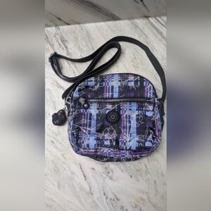 Stylish Black and Purple Women's Bag